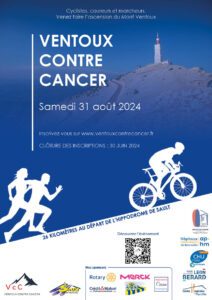 Affiche – Ventoux Contre Cancer 2024