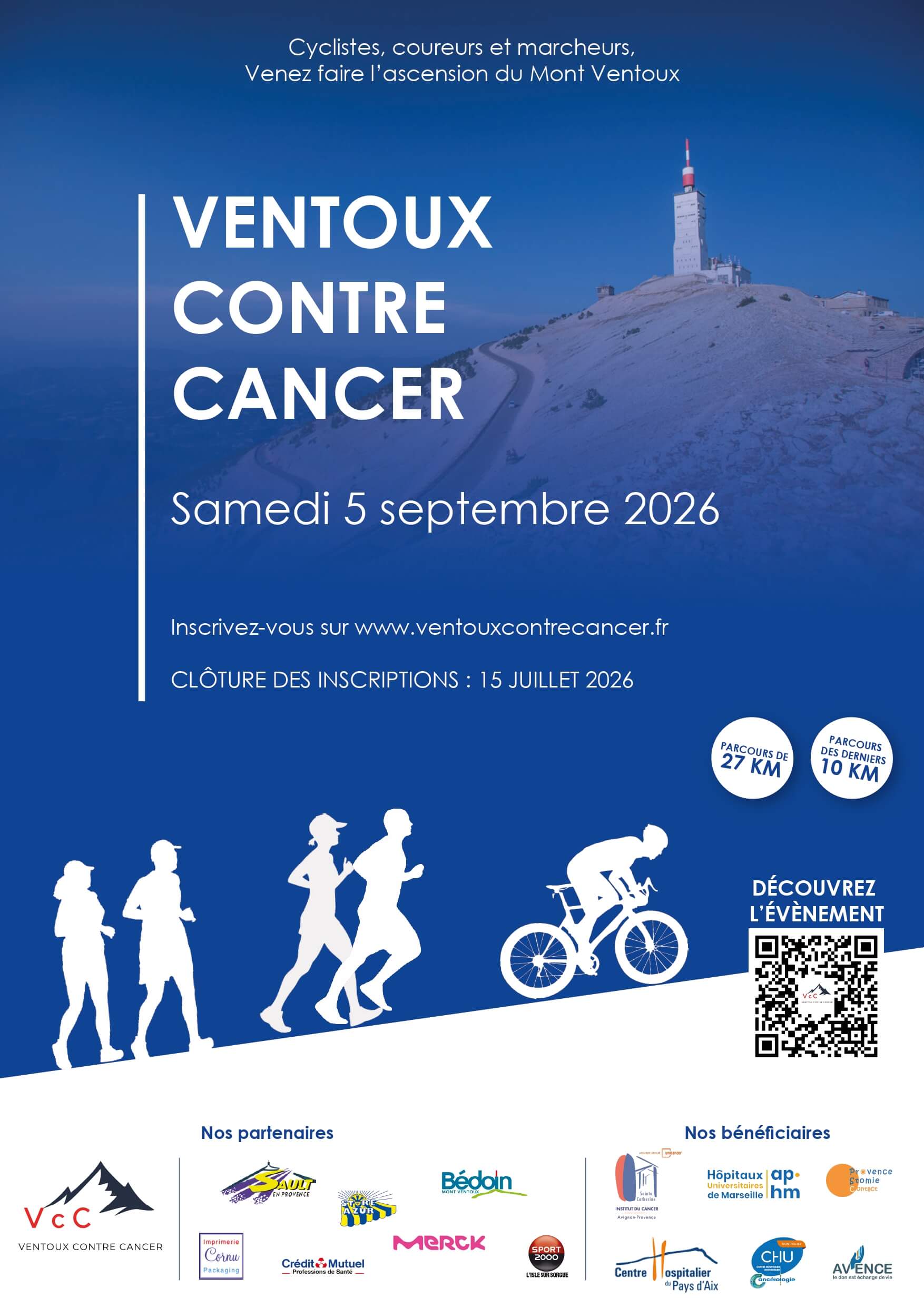 Affiche – Ventoux Contre Cancer 2026-min Ventoux Contre Cancer 2026